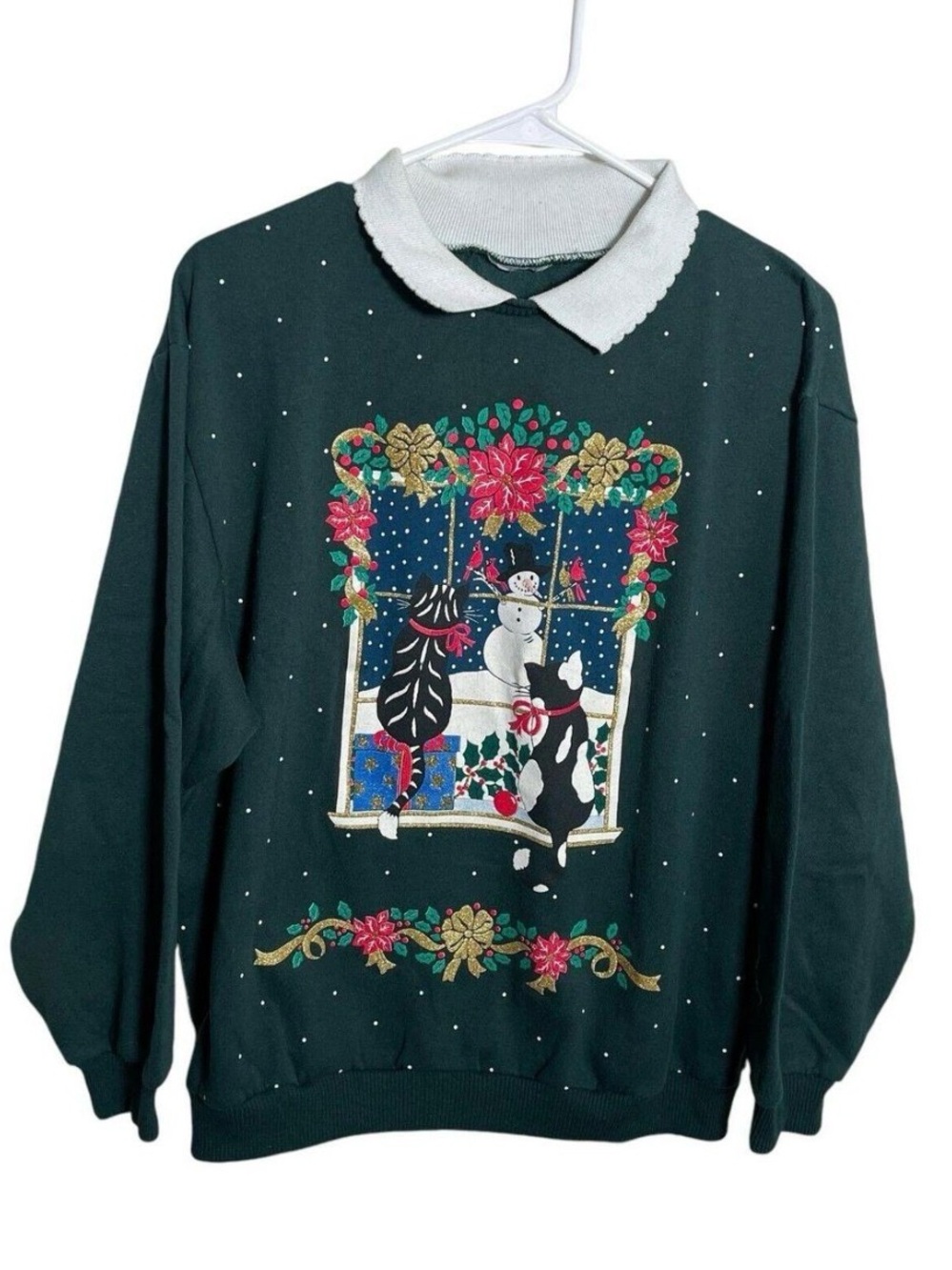 Cat Christmas sweatshirt